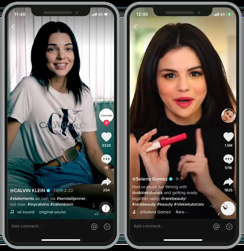 TikTok influencer shows promotes the business on the platform